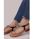 SANDALIA PLANA MS10084 MLS