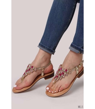 SANDALIA PLANA MS10084 MLS