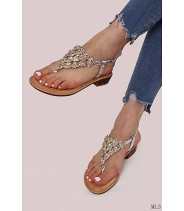 SANDALIA PLANA MS10086 MLS
