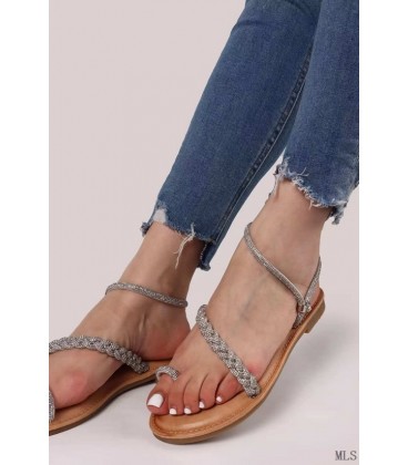 SANDALIA PLANA MS10114 MLS