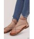 SANDALIA PLANA MS17007 MLS
