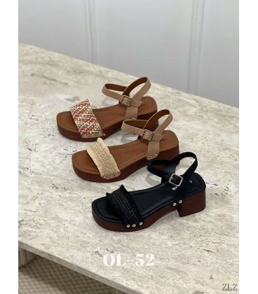 SANDALIA DE TACON OL-52 ZLZ