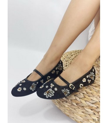 ZAPATO PLANO Q2547 BLM