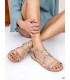 SANDALIA PLANA RC168 NM