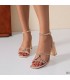SANDALIA DE TACON SV5037 MO