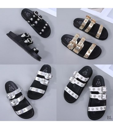 SANDALIA PLANA DM-LH98 BL
