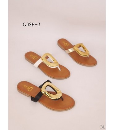 SANDALIA PLANA G08P-7 BL