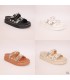 SANDALIA PLANA ZL01 BL