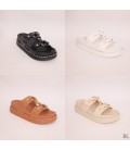 SANDALIA PLANA ZL03 BL