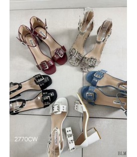 SANDALIA DE TACON 2770CW BLM