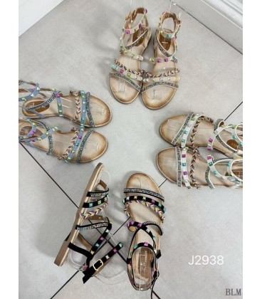 SANDALIA PLANA J2938 BLM