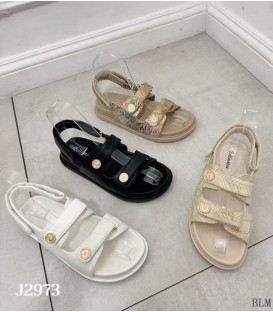 SANDALIA PLANA J2973 BLM