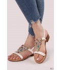 SANDALIA PLANA MS10087 MLS