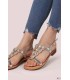 SANDALIA PLANA MS10087 MLS