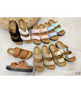 SANDALIA PLANA 2742CW BLM