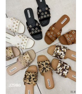 SANDALIA PLANA J2986 BLM