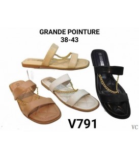 SANDALIA PLANA V791 VC
