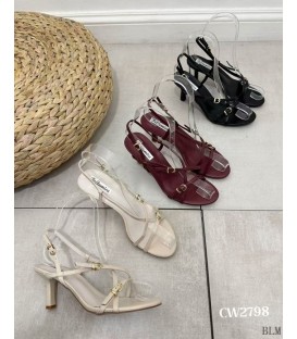 SANDALIA DE TACON 2798CW BLM
