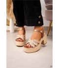 SANDALIA DE TACON 9894 BW