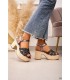 SANDALIA DE TACON 9894 BW