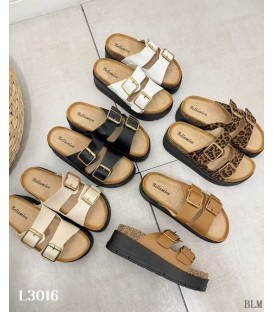 SANDALIA PLANA L3016 BLM