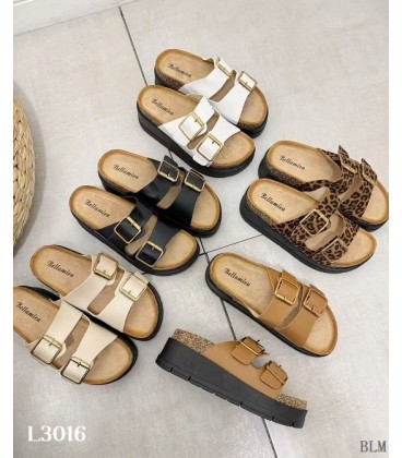SANDALIA PLANA L3016 BLM