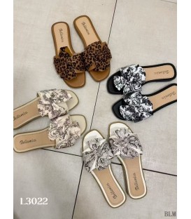 SANDALIA PLANA L3022 BLM