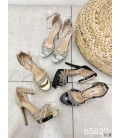SANDALIA DE TACON B5022 BLM