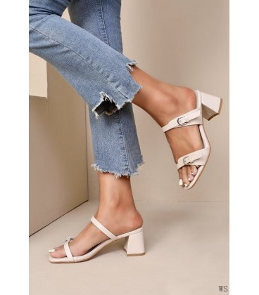 SANDALIA DE TACON H8-951 WS