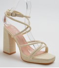 SANDALIA DE TACON H8-837 WS