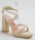 SANDALIA DE TACON H8-837 WS