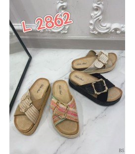 SANDALIA PLANA L2862 BS