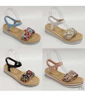 SANDALIA PLANA 9682-PL CTL