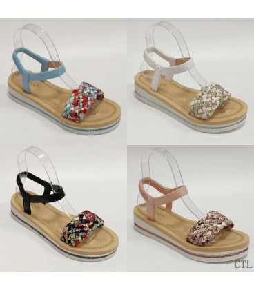 SANDALIA PLANA 9682-PL CTL
