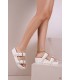 SANDALIA PLANA CR001-32 BL