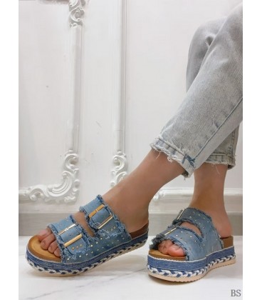 SANDALIA PLANA W55 BS