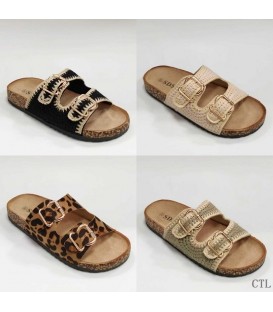 SANDALIA PLANA G129-PL CTL