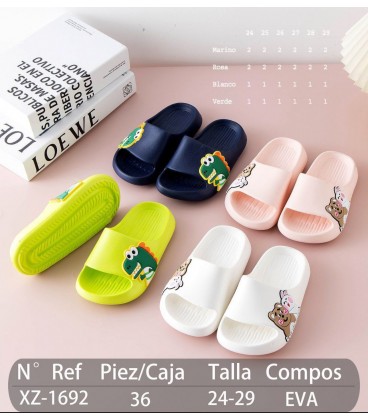 CHANCLAS DE PISINA DE NIÑA XZ-1692