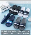 CHANCLAS DE PISINA DE HOMBRE  XZ-1669
