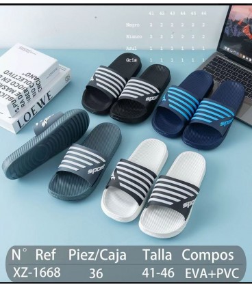 CHANCLAS DE PISINA DE HOMBRE  XZ-1668