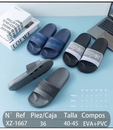 CHANCLAS DE PISINA DE HOMBRE  XZ-1667