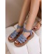 SANDALIA PLANA 17FO-25 BL