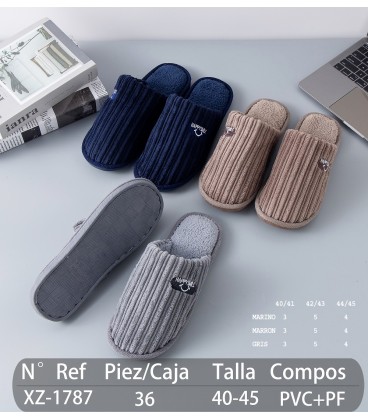 ZAPATILLAS DE CASA DE HOMBRE XZ-1787