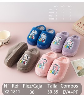 ZAPATILLAS DE CASA NIÑOS XZ-1811