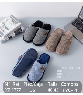 ZAPATILLAS DE CASA DE HOMBRE XZ-1777