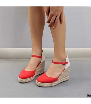 SANDALIA  CUÑA ESPARTO SH4400