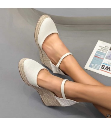 SANDALIA  CUÑA ESPARTO SH4400