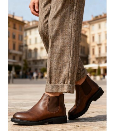 BOTIN DE HOMBRE CY21-1 PU