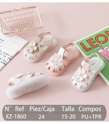 SANDALIA DE NIÑA XZ-1860