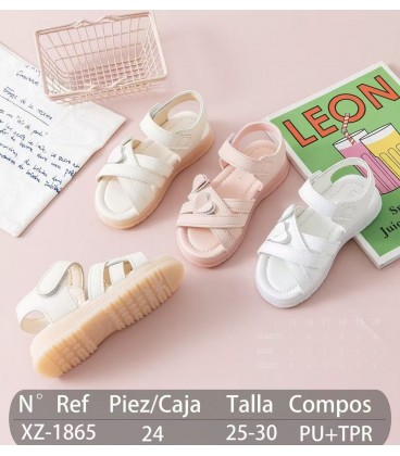 SANDALIA DE NIÑA XZ-1865
